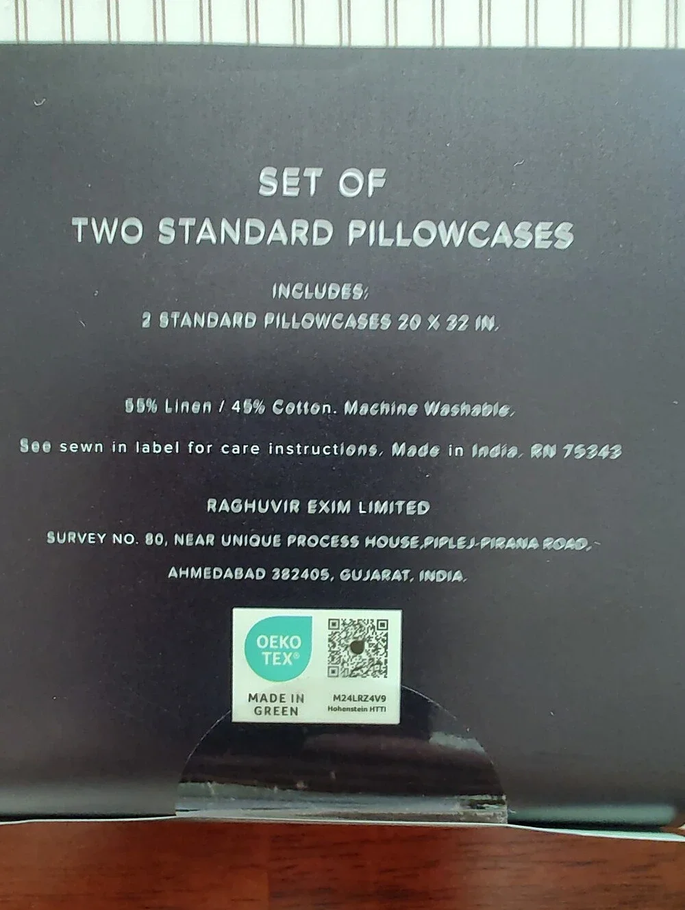 NWT! Brooks Brothers Set Of 2 Linen Cotton Standard Pillowcases